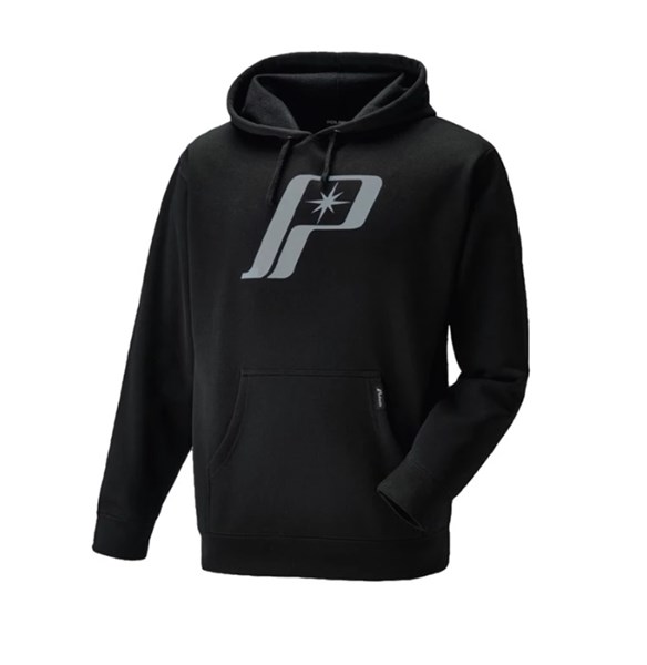 Polaris Logo Hoodie <svart/grå>