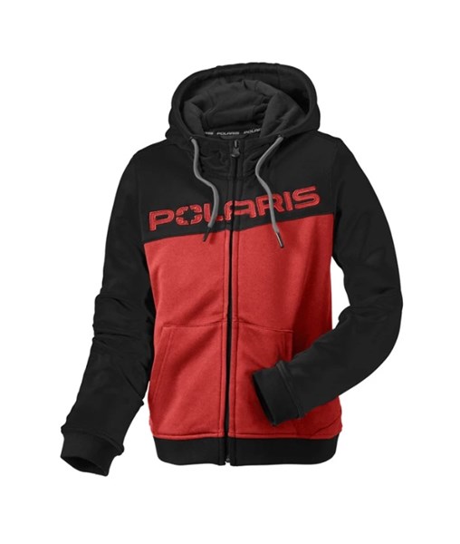 Polaris Tech zip YOUTH <svart/röd>
