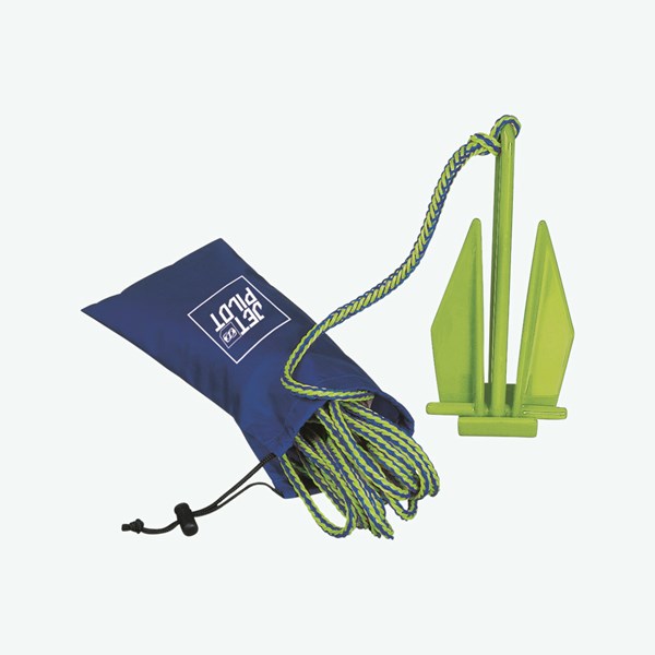 Jetpilot Lightweight Fluke Anchor one size blue/lime