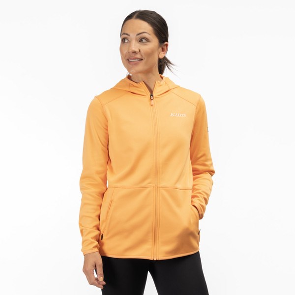Klim Solitude Hoodie Mock Orange