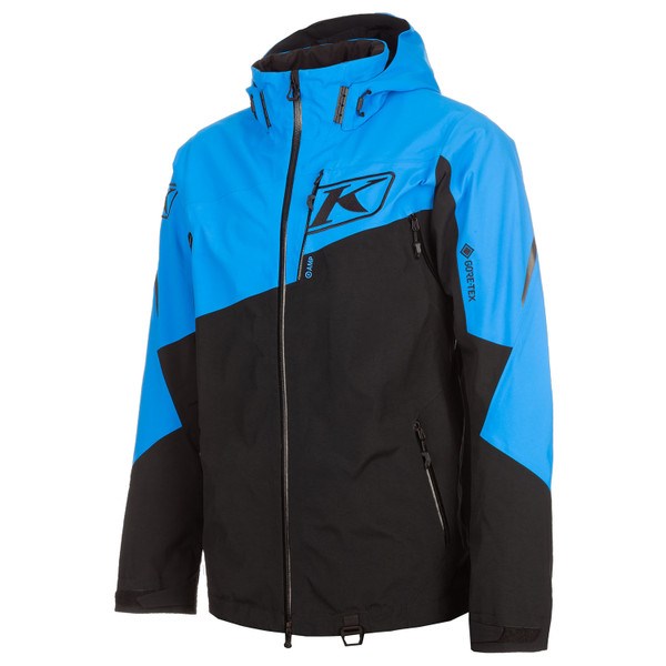 Klim Storm Jacket Electric Blue Lemonade - Black