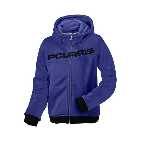 Polaris Blu Tech Full-Zip Youth Hoodie