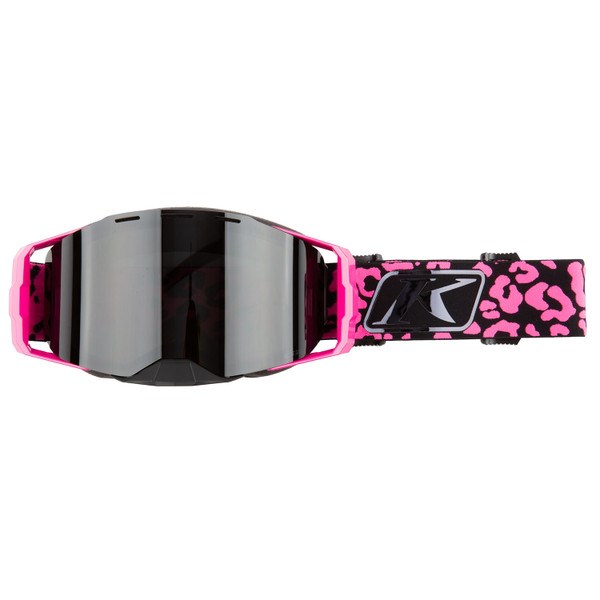 Klim Edge Goggle Focus Knockout Pink Black Chrome Smoke Polarized