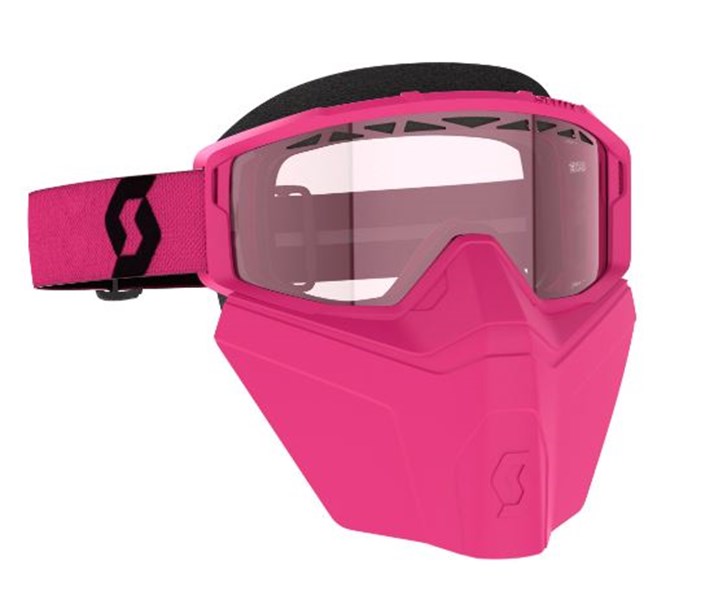 Scott Goggle Primal Safari Facemask pink/black rose