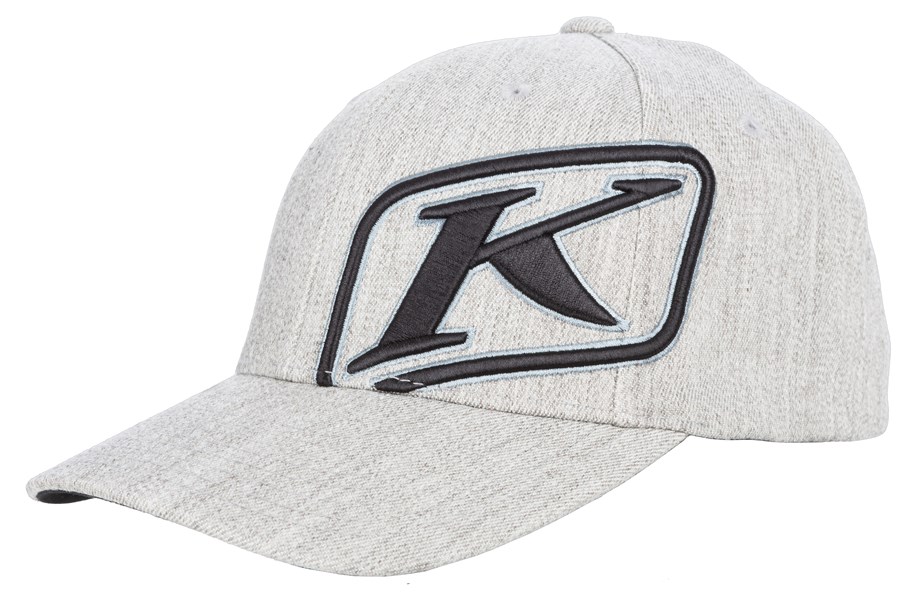 Klim Rider Hat Gray Heather - Black